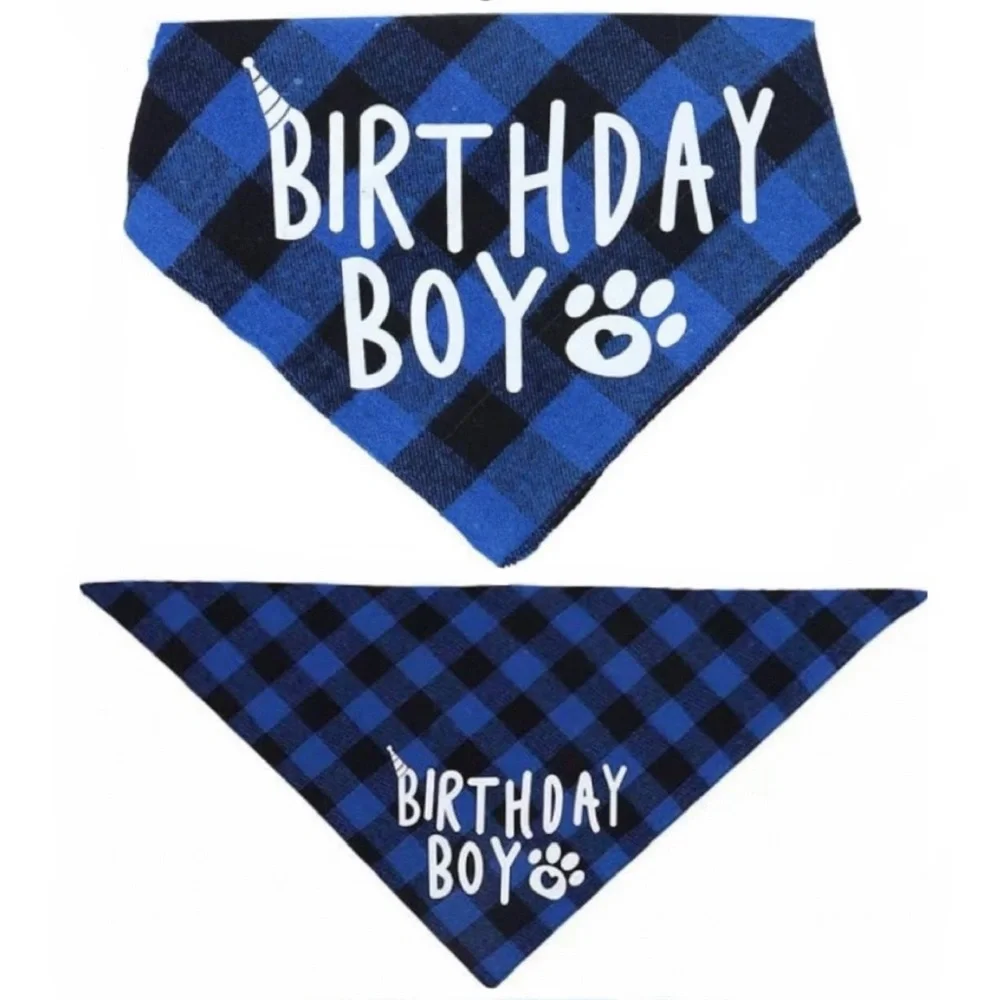 💞 New 43-Piece Blue & Gold Cat Birthday Party Set
